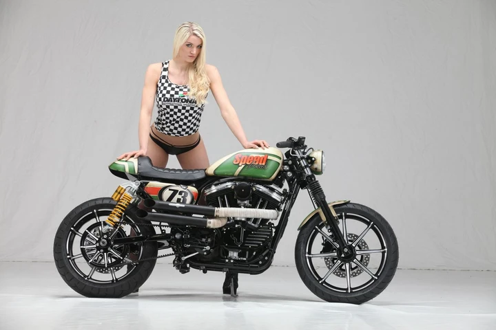 Special: Custom Chrome Sportster BOAR Speedfreak by TGS Motorcycles
