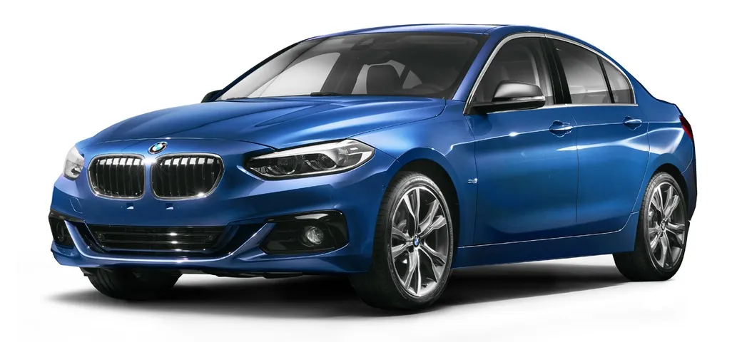 BMW Serie 1 Berlina: prima foto della 3 volumi