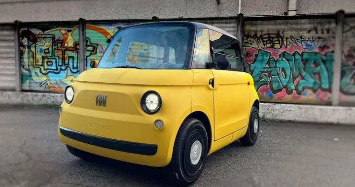 Fiat Topolino, la versione Sporting sembra un omaggio alla Seicento