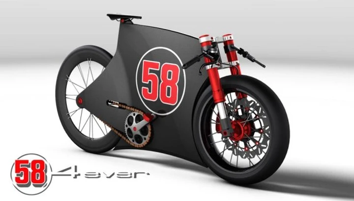 SIC-4Ever Marco Simoncelli Tribute Bike Concept by Paolo Tesio