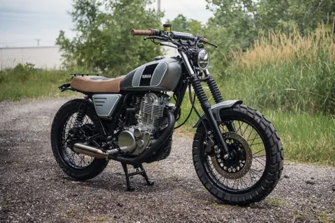 Yamaha SR400 15 Shades of Grey by Analog Motorcycles