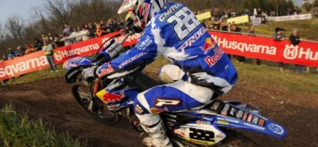 Tony Cairoli a Faenza per il suo debutto mondiale nel motocross MX1