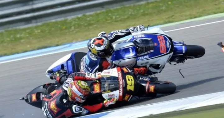 Jorge Lorenzo: leggera lesione alla caviglia destra per la caduta di Assen, nessun problema per il Sachsenring