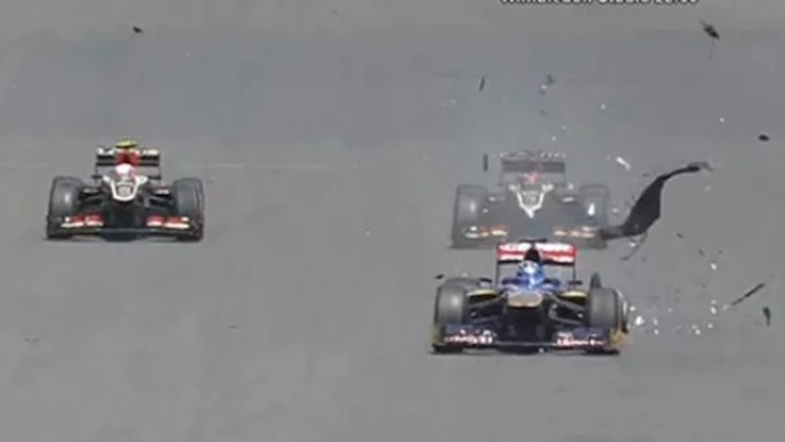 F1 GP Silverstone 2013 | Tutti i video delle esplosioni e forature pneumatici Pirelli