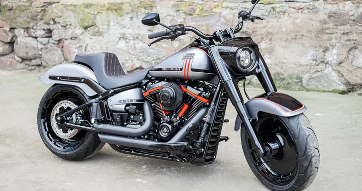 Harley-Davidson Fat Boy "Phantom" by Nine Hills