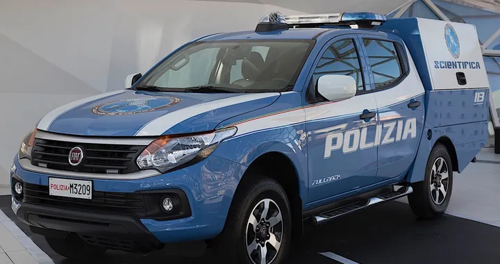 Fiat Professional: svelato il Fullback della Polizia Scientifica