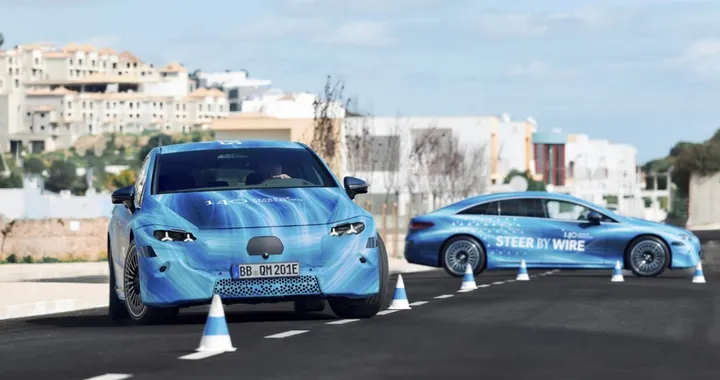 Mercedes Benz porta lo Steer-by-Wire sulla EQS: che significa