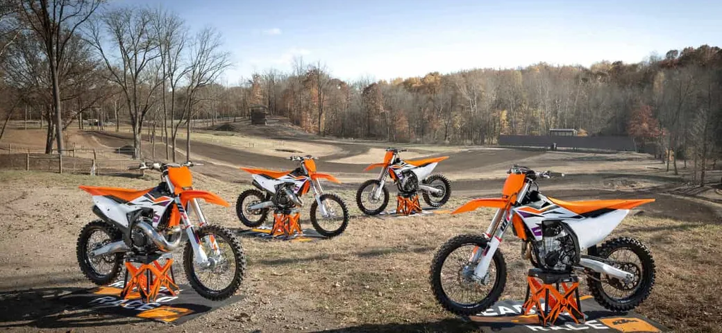 KTM svela la nuova gamma Motocross 2024