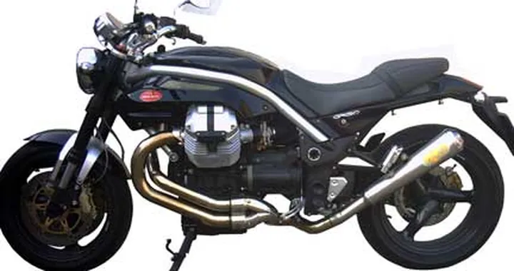Nuovo scarico Exan per Guzzi Griso
