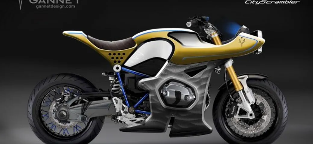 BMW R nineT City Scrambler Concept by Gannet Design