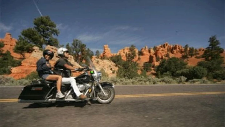 Ovest Americano in Harley-Davidson