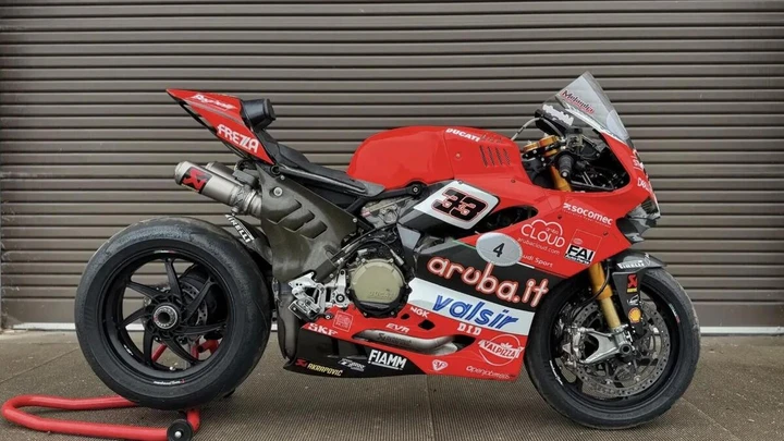 All’asta la Ducati Panigale di Melandri: un pezzo di storia Superbike