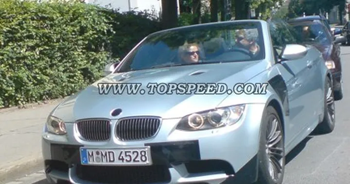 BMW M3 Cabrio E93 - foto spia