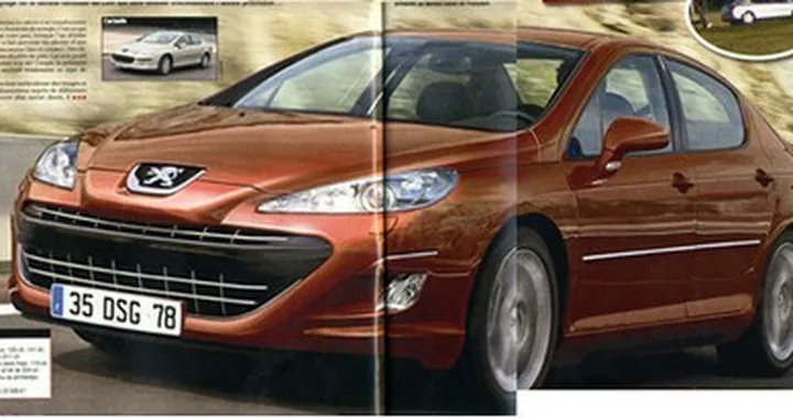 Peugeot 407 facelift 2008: nuove ipotesi di stile