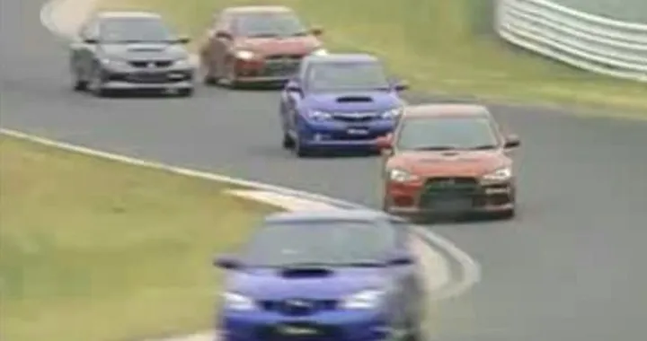 Video: EvoX vs WRX STI