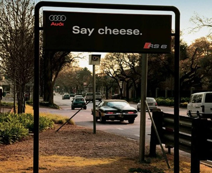 Audi RS6, say cheese...