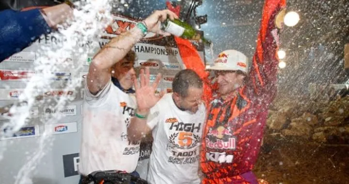 Taddy Blazusiak cinque volte Campione del Mondo SuperEnduro