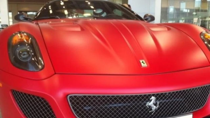 Ferrari 599 GTO: consegnato l'unico esemplare rosso opaco