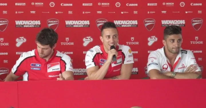 WDW2014: Crutchlow confermato nel 2015, Dovizioso "Crede nel progetto", Iannone con Ducati 'a vita'