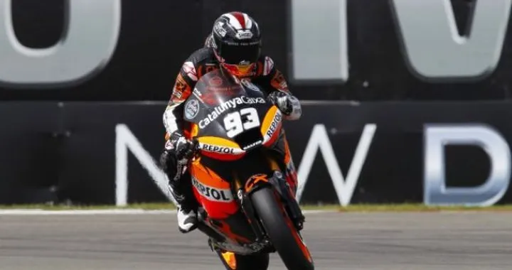 Moto2: Marquez ingrana la "quarta", De Angelis ottimo 3°. Scivola indietro Iannone.