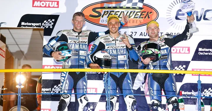 8 Ore Oschersleben 2016: vince Canepa con Yamaha GMT97, titolo a Suzuki SERT