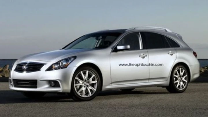 Infiniti G37: il render dell'ipotetica variante station wagon