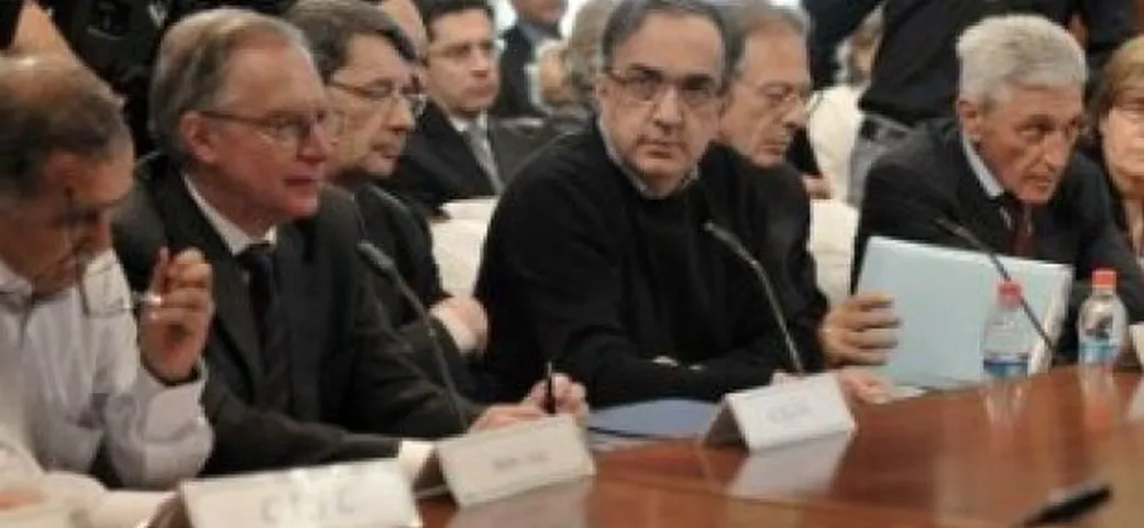 Fiat: Marchionne espone a Governo e sindacati i piani per le fabbriche italiane