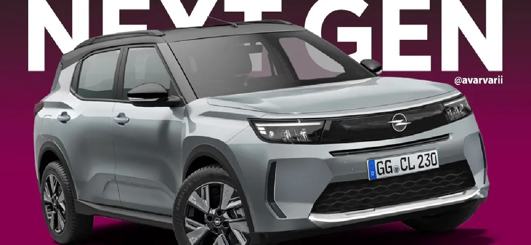 Nuova Opel Crossland: ecco come cambierà il suo design [RENDER]