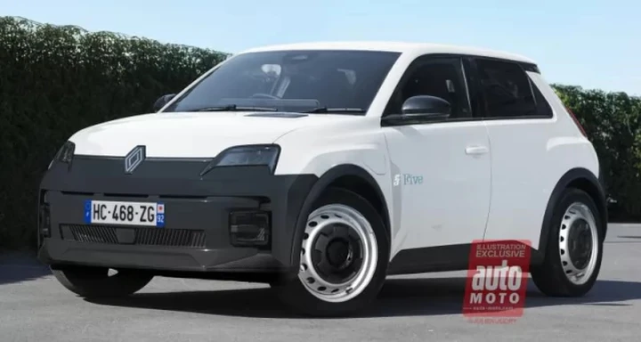 Renault 5 E-Tech in versione 