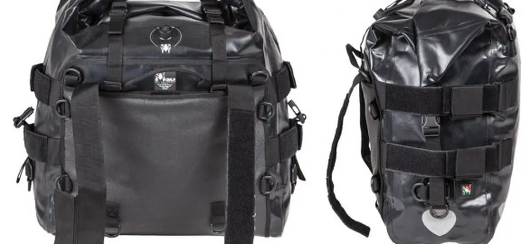 Amphibious presenta le borse laterali 'Motobag'