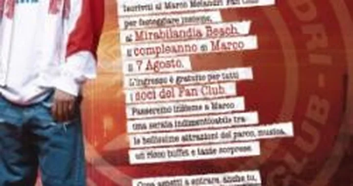 Buon compleanno Marco!