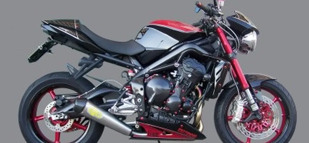 Scarico Exan completo per Street Triple