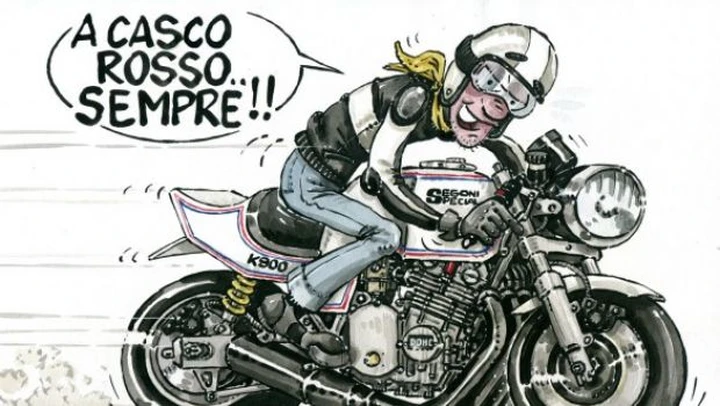 Casco Rosso? Si ma non in strada