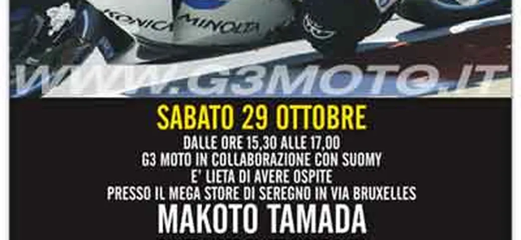 Makoto Tamada da G3 Moto