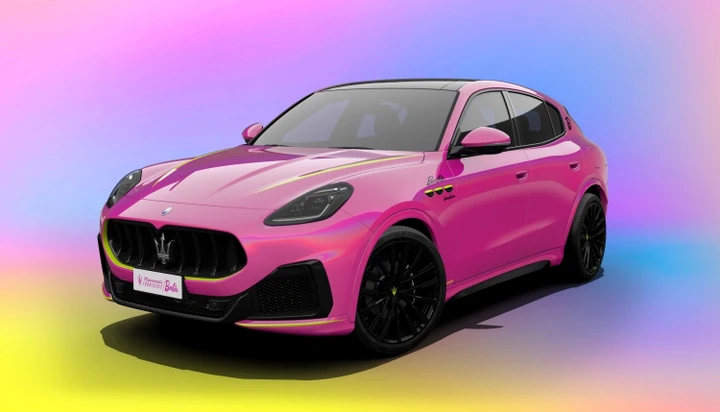 Maserati Grecale in stile Barbie: 2 esemplari per beneficienza
