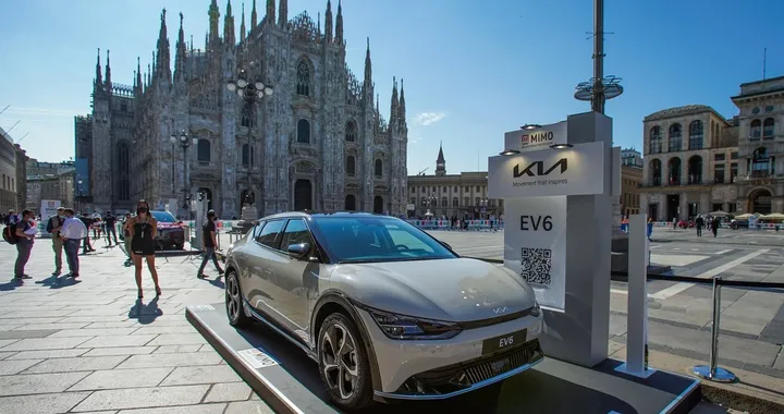 La Kia EV6 debutta al Milano Monza Motor Show