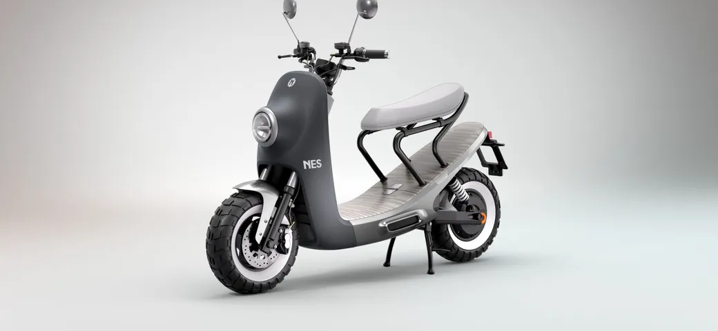 Ciclomotore NES 5 e motociclo NES 10, gli scooter elettrici in stile vintage