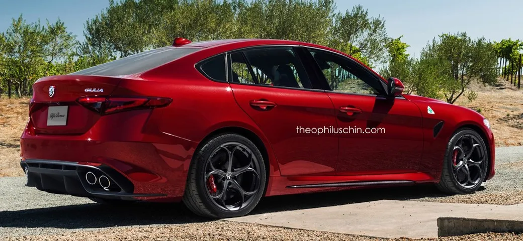 Alfa Romeo Giulia: i render di Station Wagon e Fastback