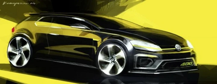 Volkswagen Golf R 400: al salone di Pechino arriva la versione da 400 CV!