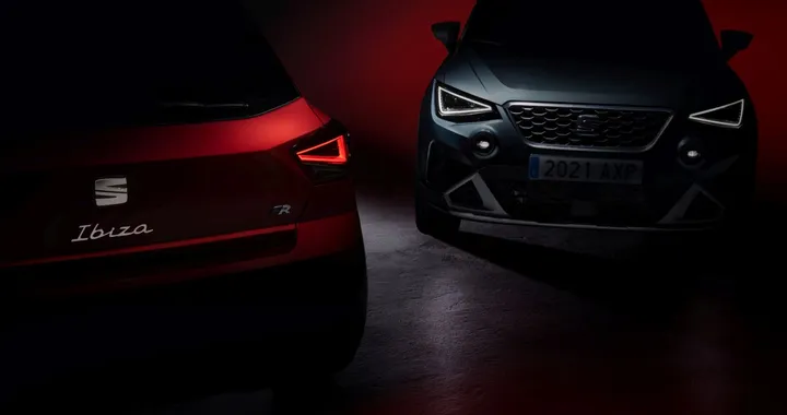 Seat: il teaser di Ibiza e Arona restyling
