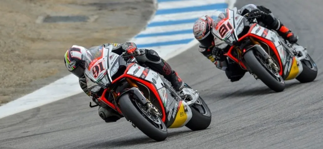 SBK Laguna Seca 2015: Aprilia, Torres meglio di Haslam