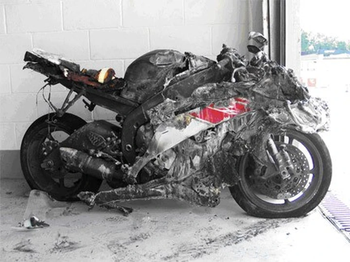 Motoblogger: una scivolata può costar caro...