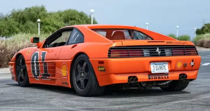 Ferrari 348 TB Challenge in abito "Generale Lee": all'asta l'auto degna di Hazzard