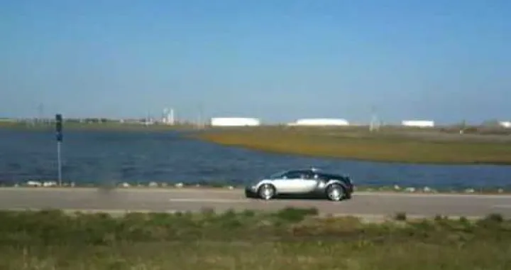 Bugatti Veyron nel lago: non è stato un incidente