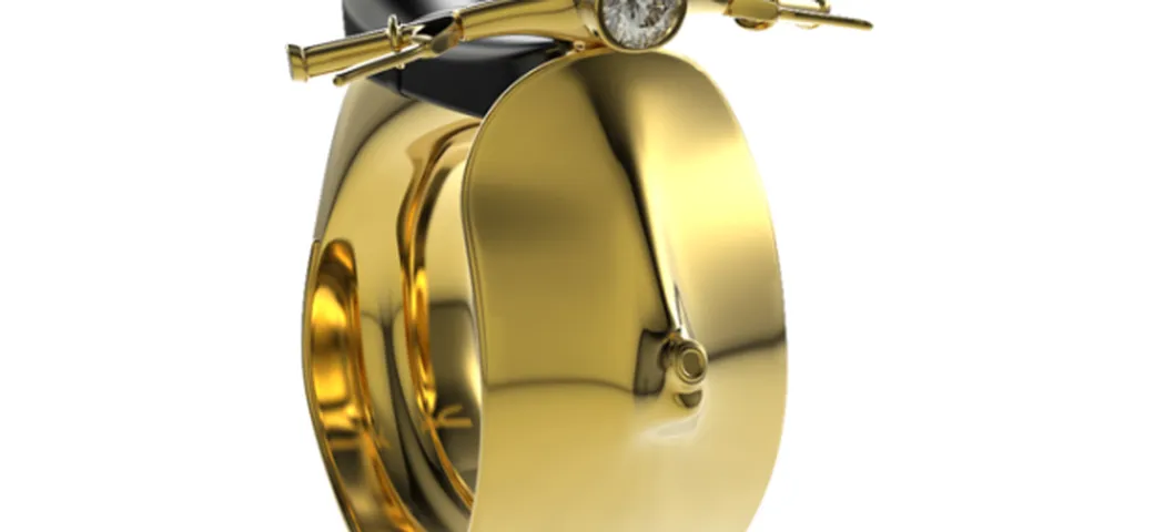 Anello Vespa, per portare al dito il mito italiano