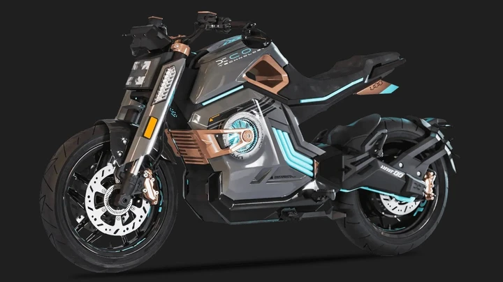 Xcol al debutto con la moto elettrica Unit 00