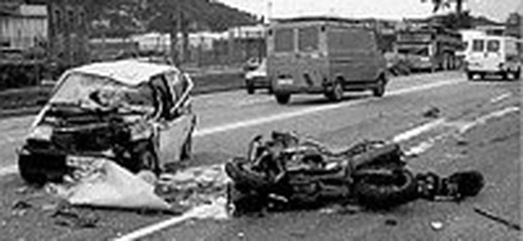 Incidenti stradali mortali, 70% motociclisti