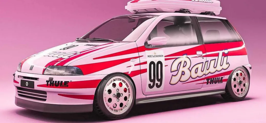 Fiat Punto GT: la versione natalizia di Garage Italia e Bauli