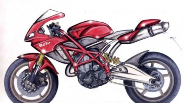Design: un supermono motorizzato Beta RR