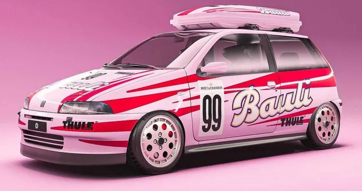 Fiat Punto GT: la versione natalizia di Garage Italia e Bauli